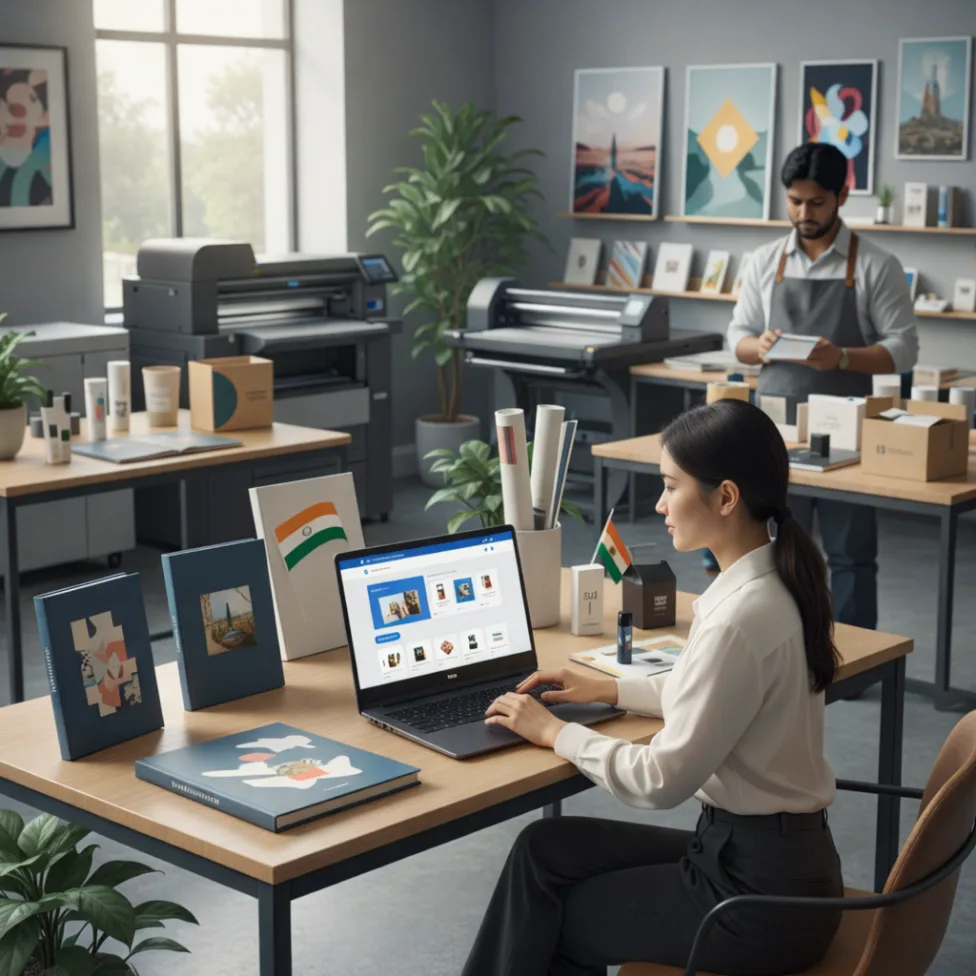 Customer Experience in Print Industry through a digital print ordering and personalisation workflow
