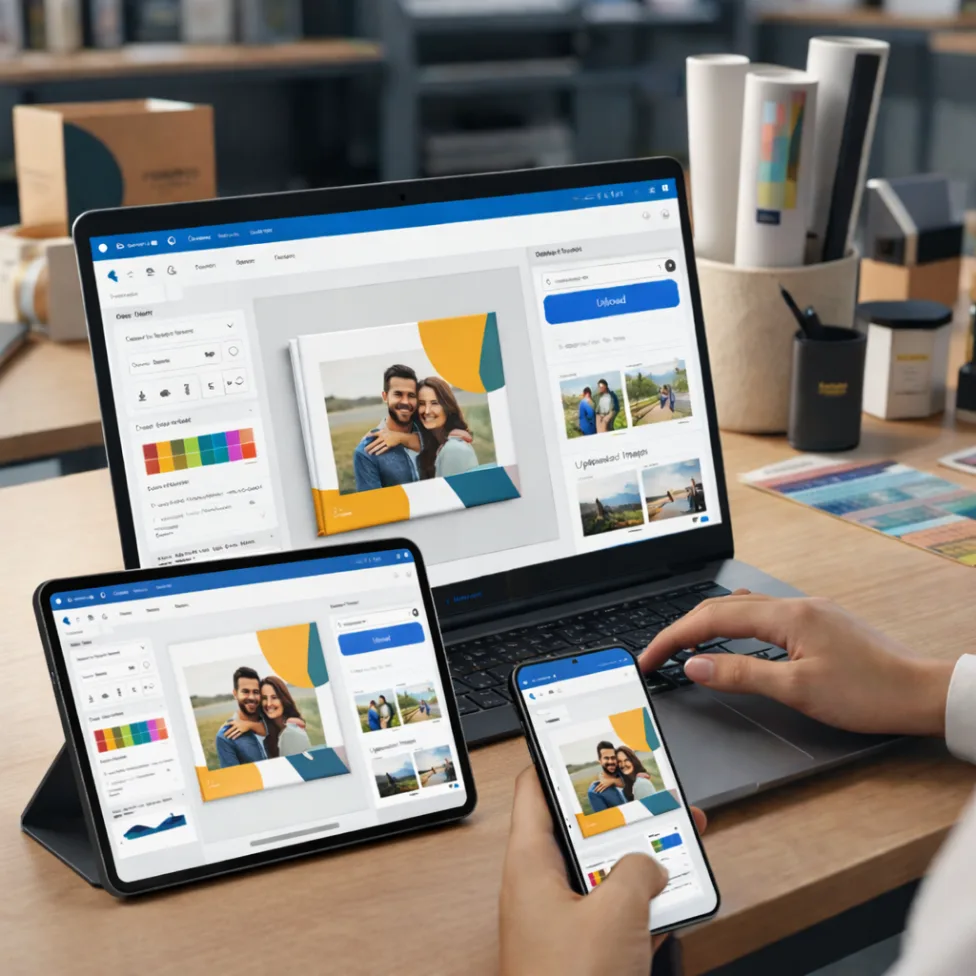 printpoz online design tool across devices