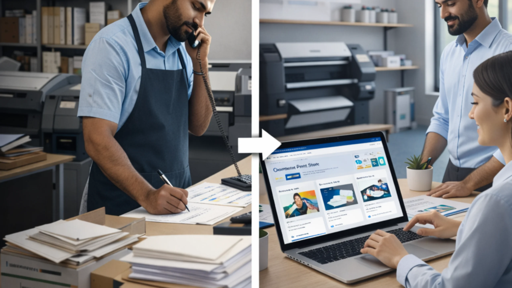 From Print Shop to Print Brand using a digital print management system