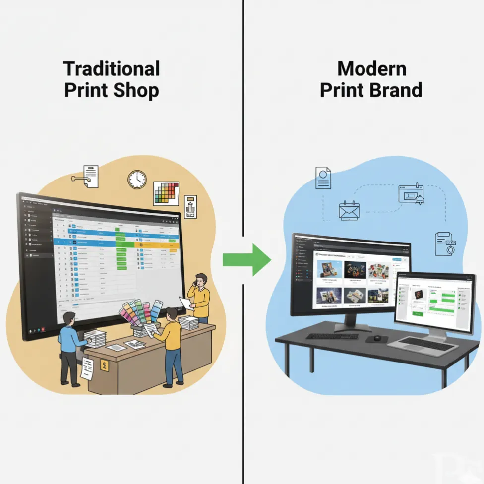 print shop to print brand digital transformation for print businesses