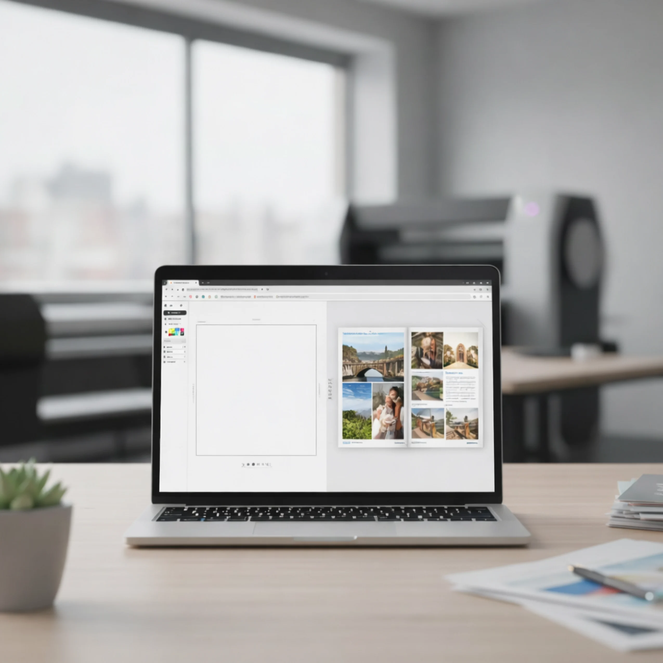 self-design print editor for print businesses